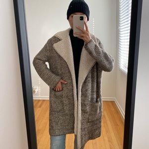 Zara shearling Coat